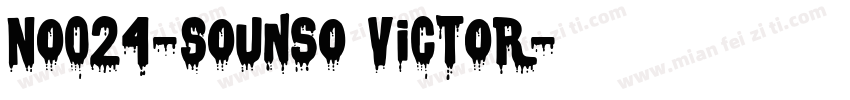 No024-Sounso Victor字体转换